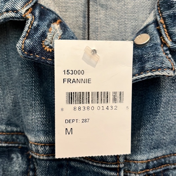 Joe’s Jeans distressed jean jacket - Picture 9 of 9